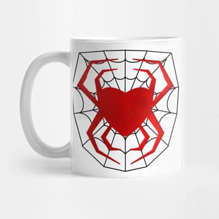 Spider Heart Mug